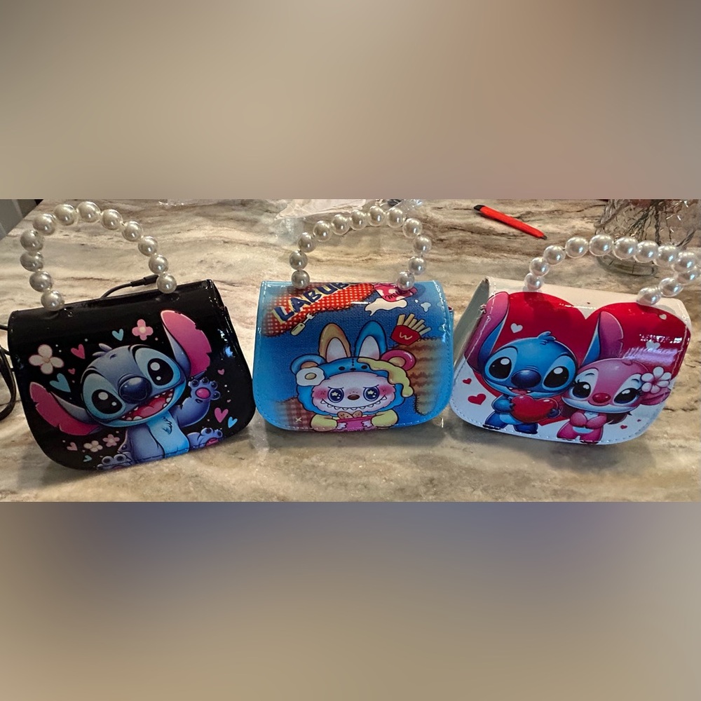 Colorful Cartoon Kids Handbag